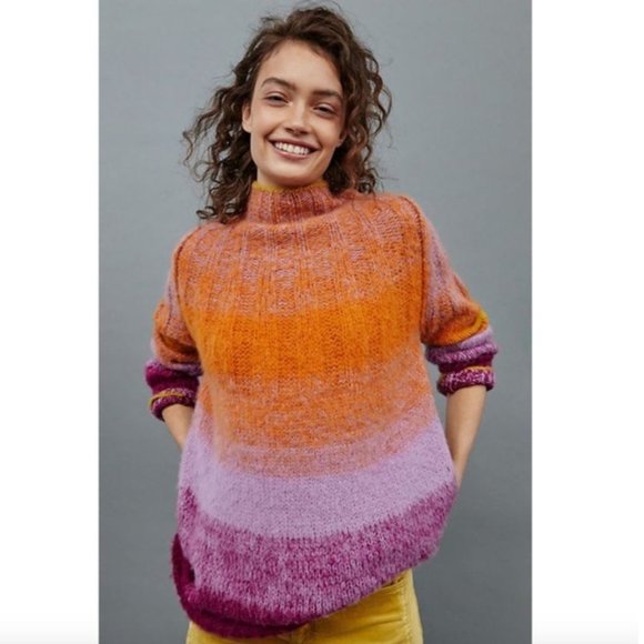 Anthropologie Perri Ombre Tunic Sweater - Picture 2 of 6